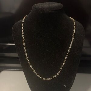 New Delicate Gold Chain Necklace - Classic Link Design